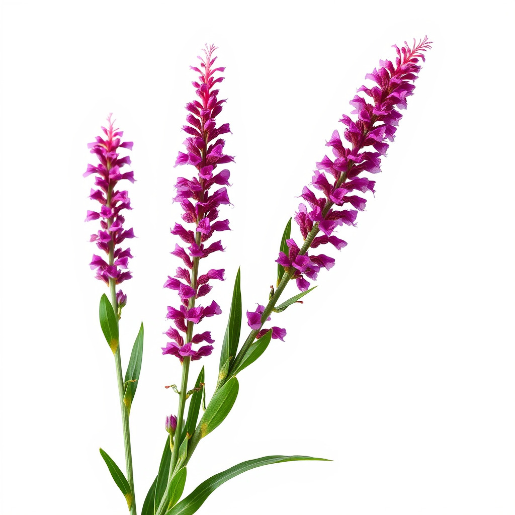 Purple Flower Model Pack  High Detail Botanical Collection Low-poly 3D model_3