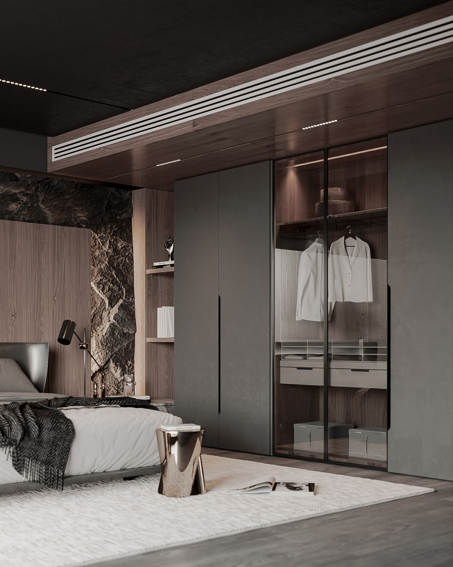 Bedroom Interior Model 3D model_13