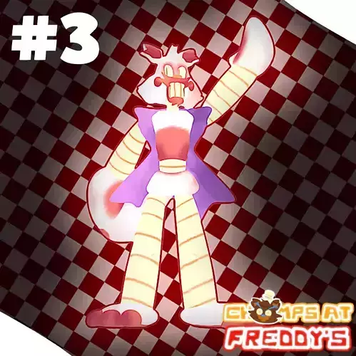 Lolbite from Chomps at Freddys Free 3D model