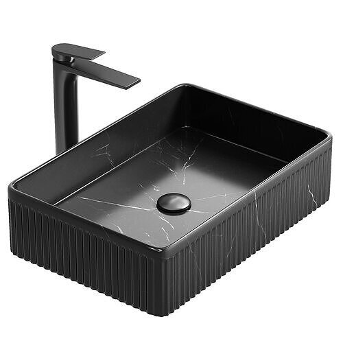 FINO RT5034 CORINTO NEGRO MARQUINA 3D model