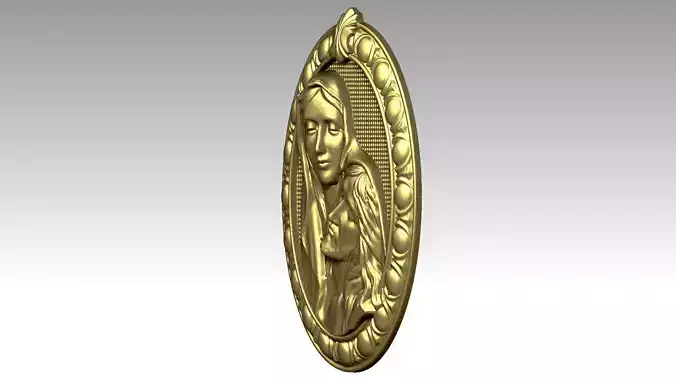 The Virgin Mary and Jesus Relief 