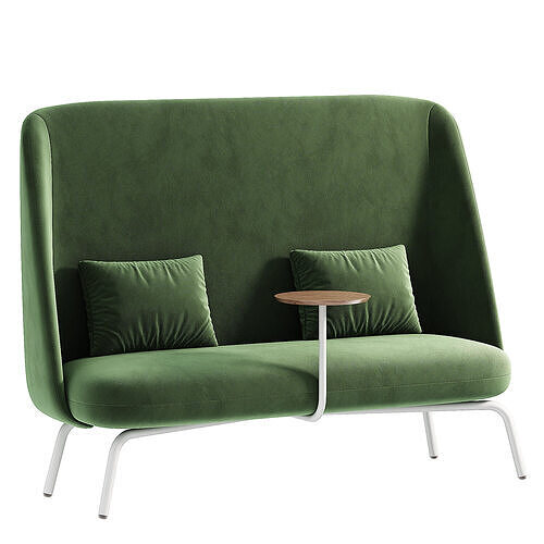 NEST Easy Sofa w Table 3D model