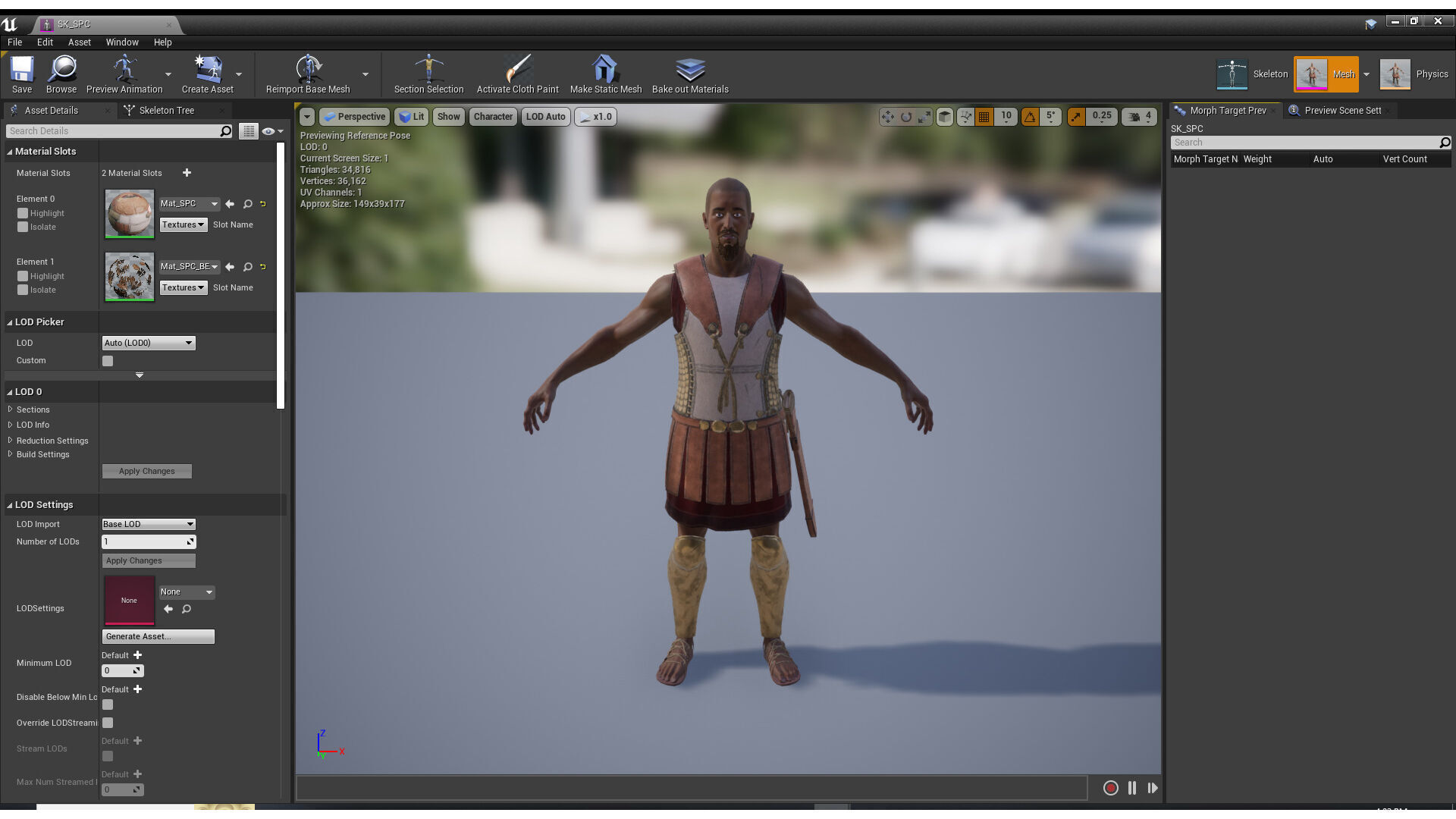 SPARTAN COMANDER  Low-poly 3D model_17