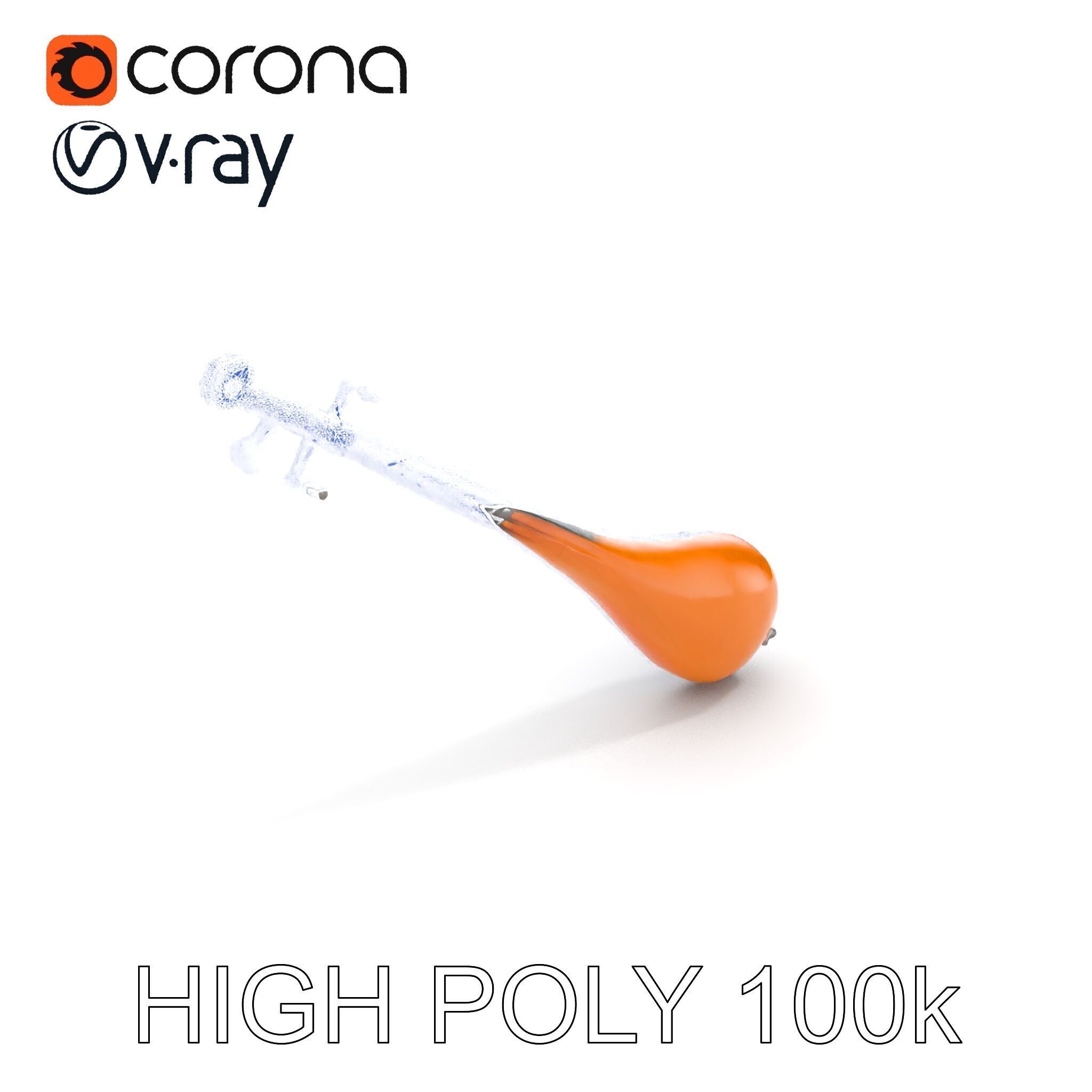 Traditional String Instrument Model Pack Low-poly 3D model_29