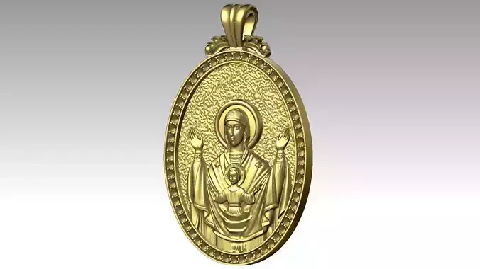 The Virgin Mary and Jesus Relief 