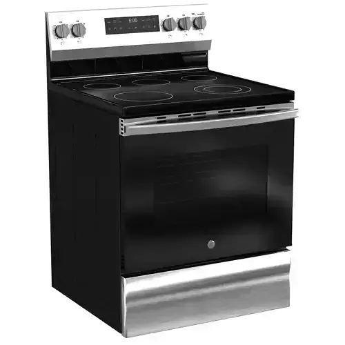 GE ENERGY STAR  Free Standing Electric Range  Crisp GRF500PVES
