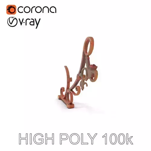 Ornate Vintage Bracket Model Pack