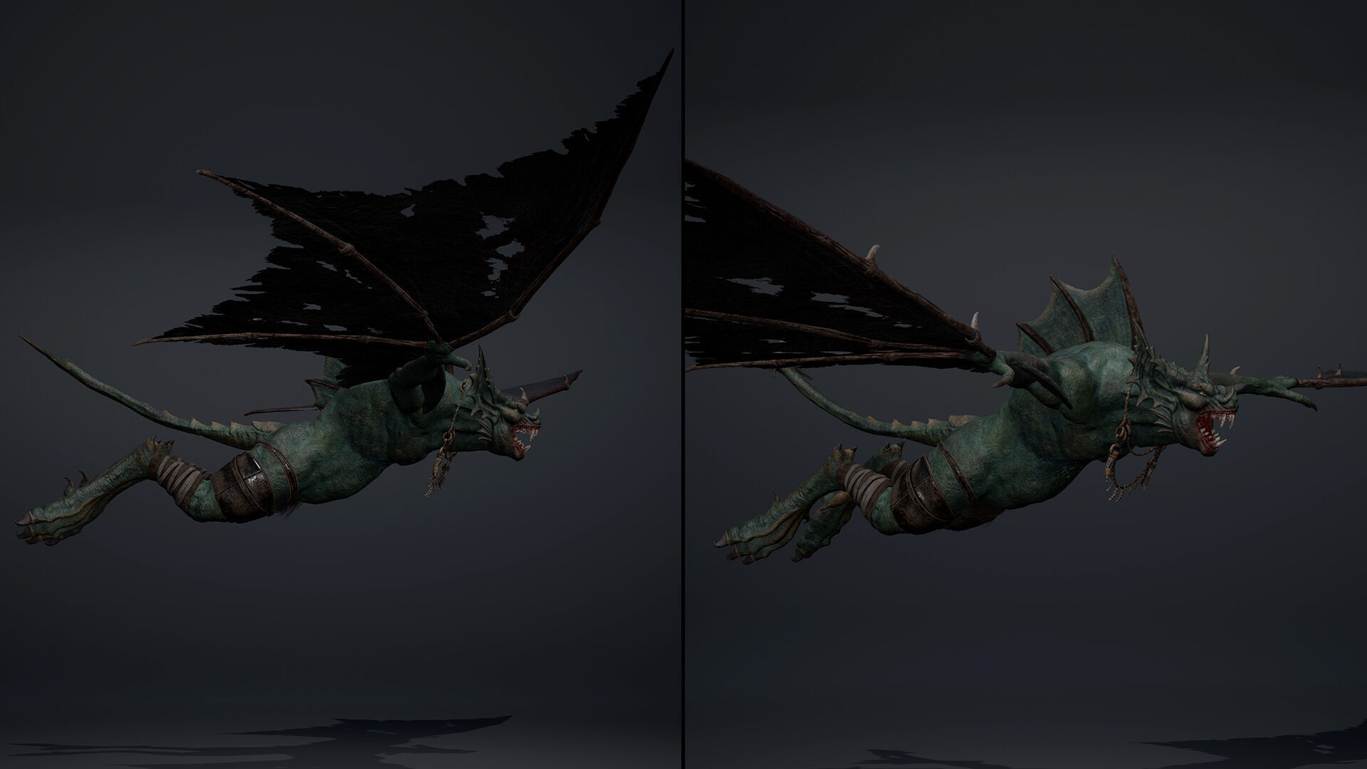 Embermoan Low-poly 3D model_16