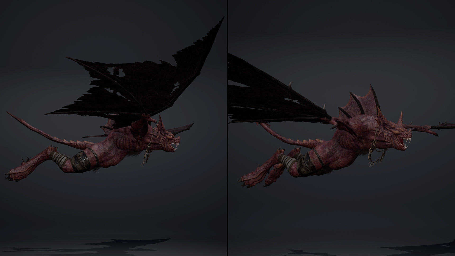 Embermoan Low-poly 3D model_13