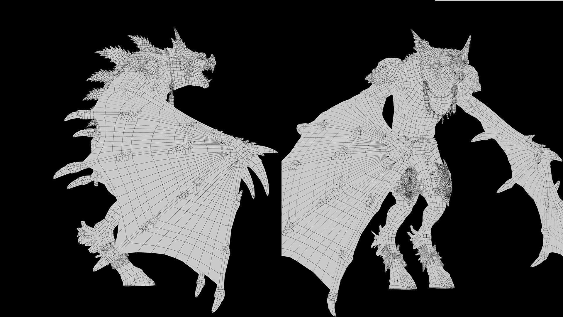 Embermoan Low-poly 3D model_41