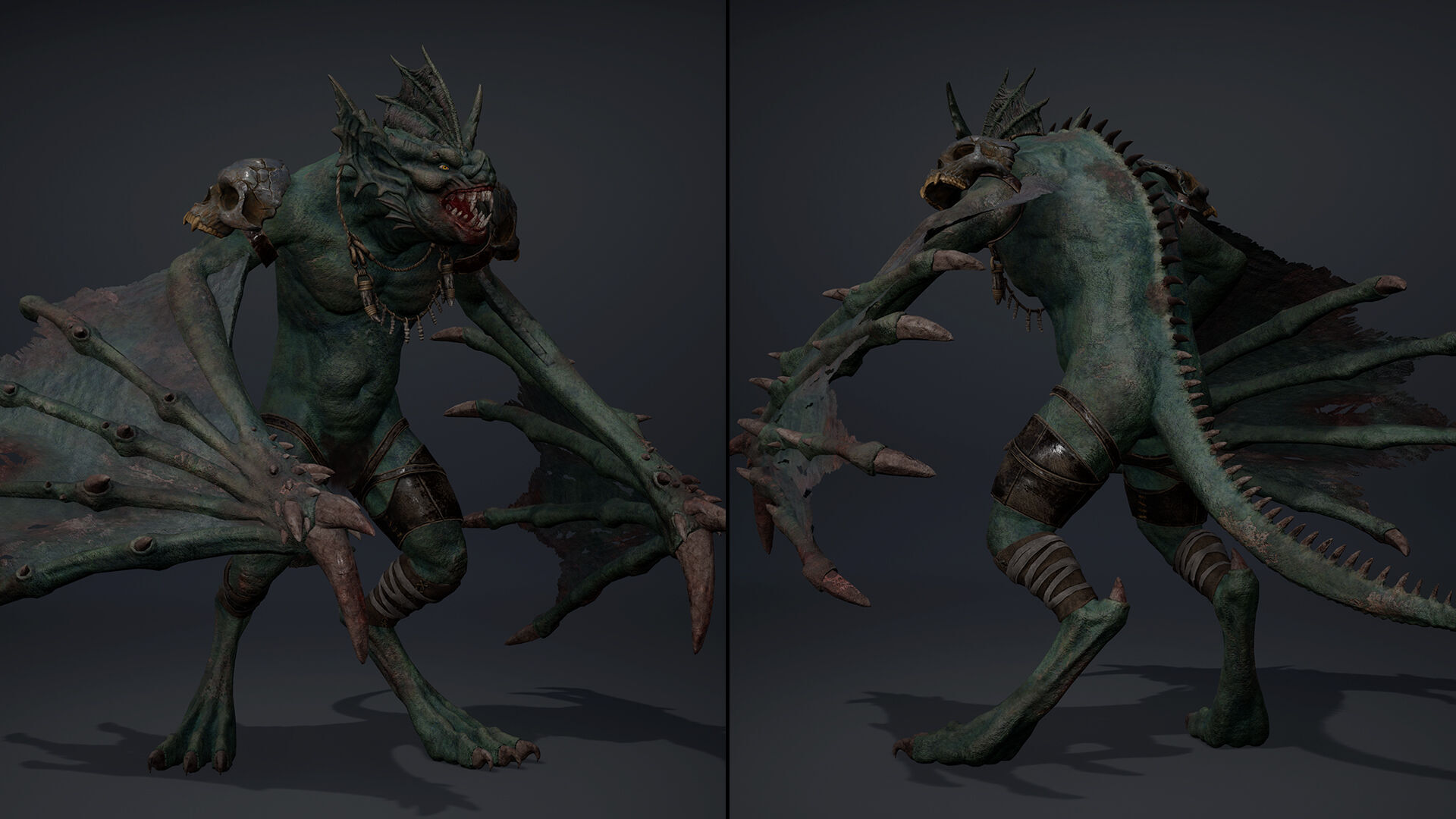 Embermoan Low-poly 3D model_31