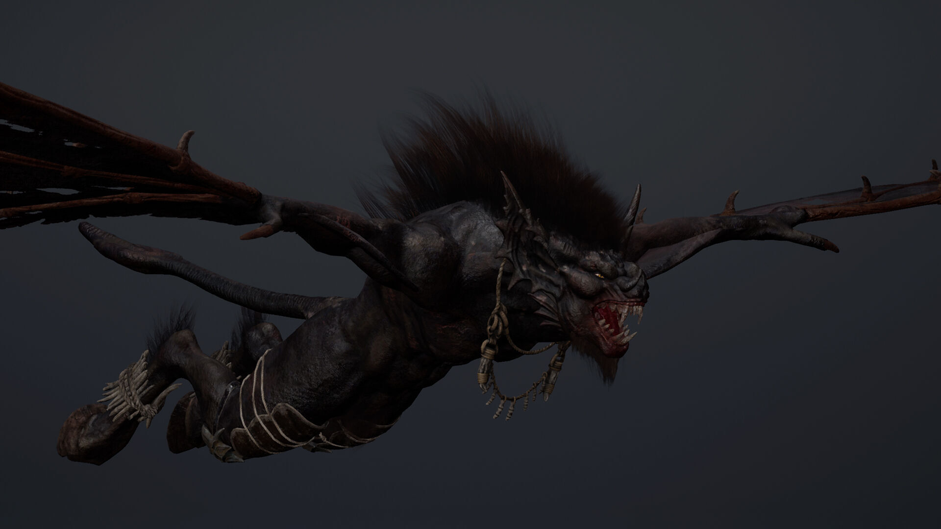 Embermoan Low-poly 3D model_23