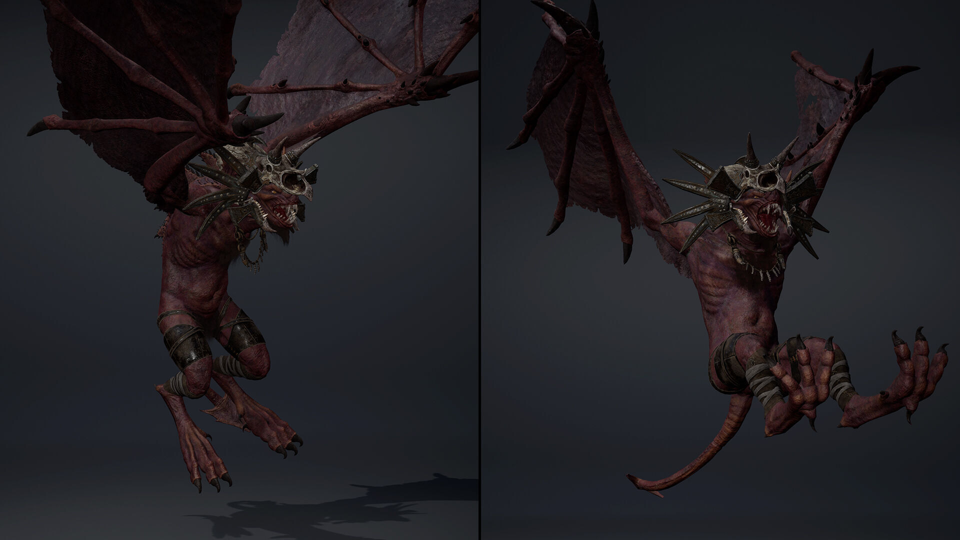 Embermoan Low-poly 3D model_26