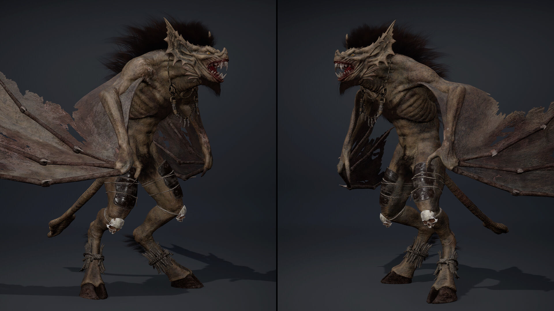 Embermoan Low-poly 3D model_19