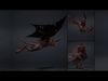 Embermoan Low-poly 3D model_4