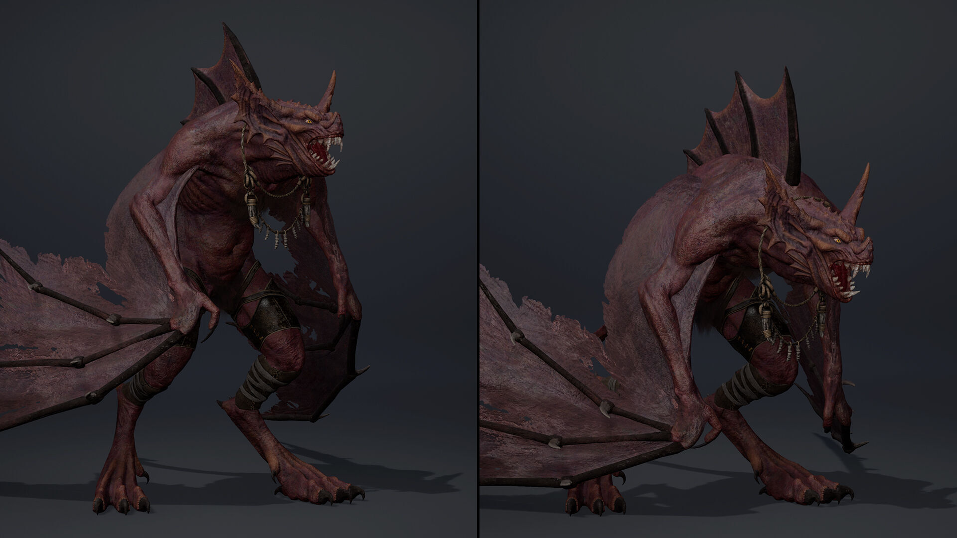 Embermoan Low-poly 3D model_15