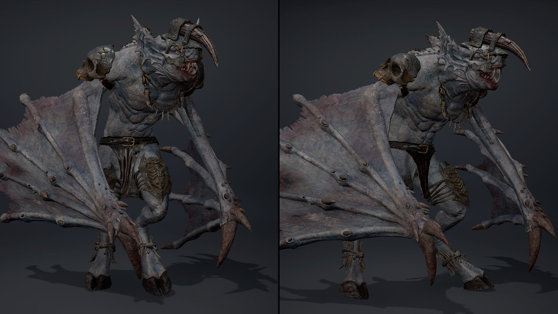 Embermoan Low-poly 3D model_29