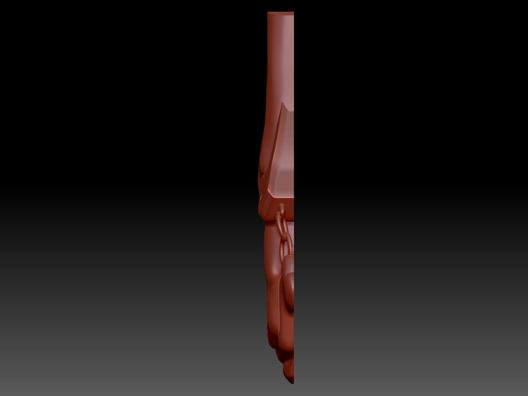 Hand love 3D print model_1