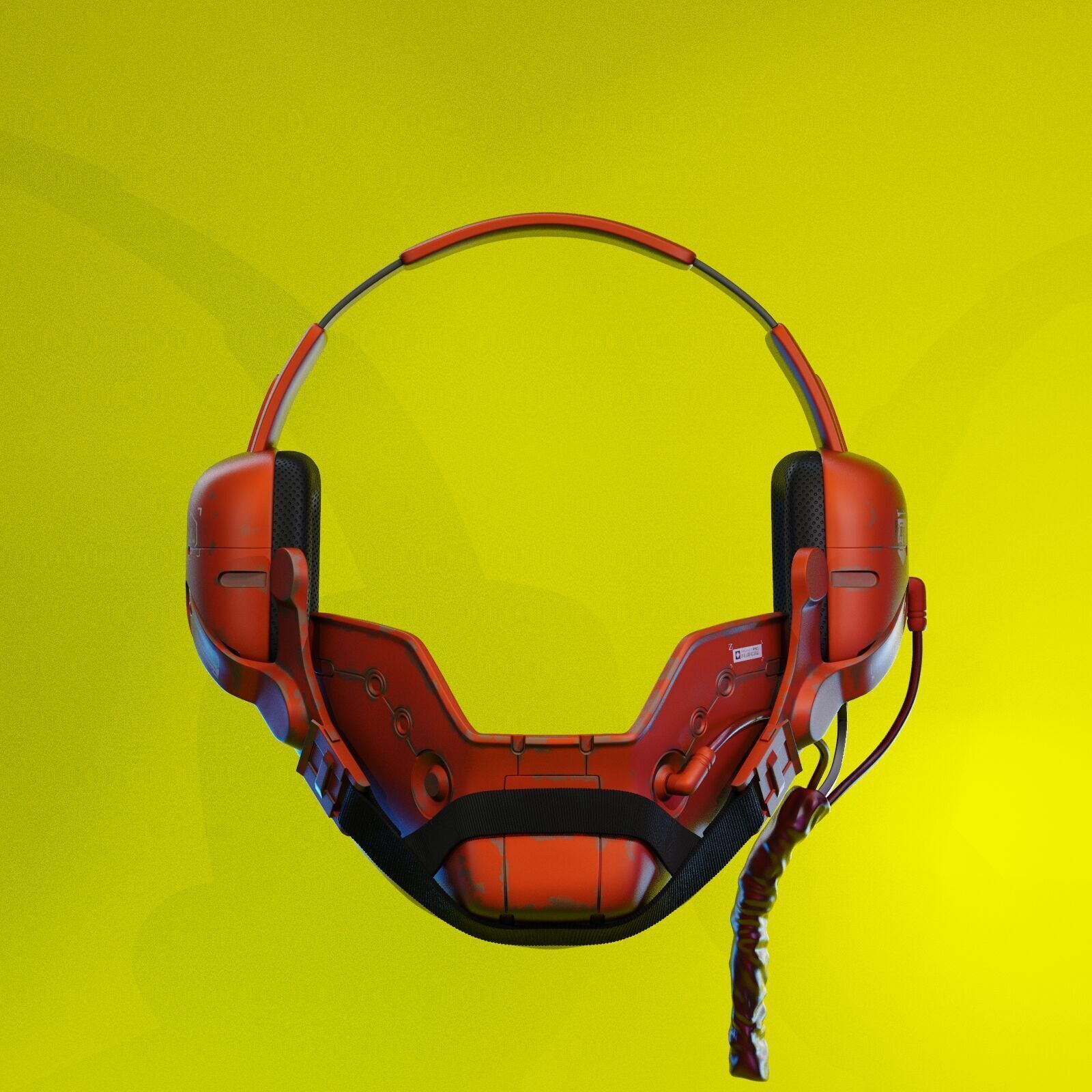 ARASAKA HELMET FROM CYBERPUNK 2077 3D print model_2