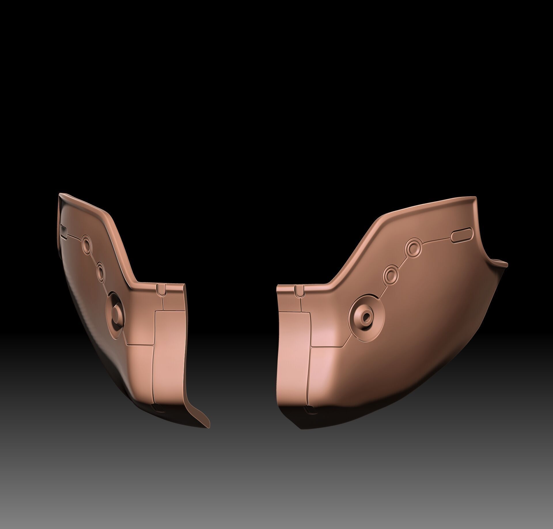 ARASAKA HELMET FROM CYBERPUNK 2077 3D print model_29