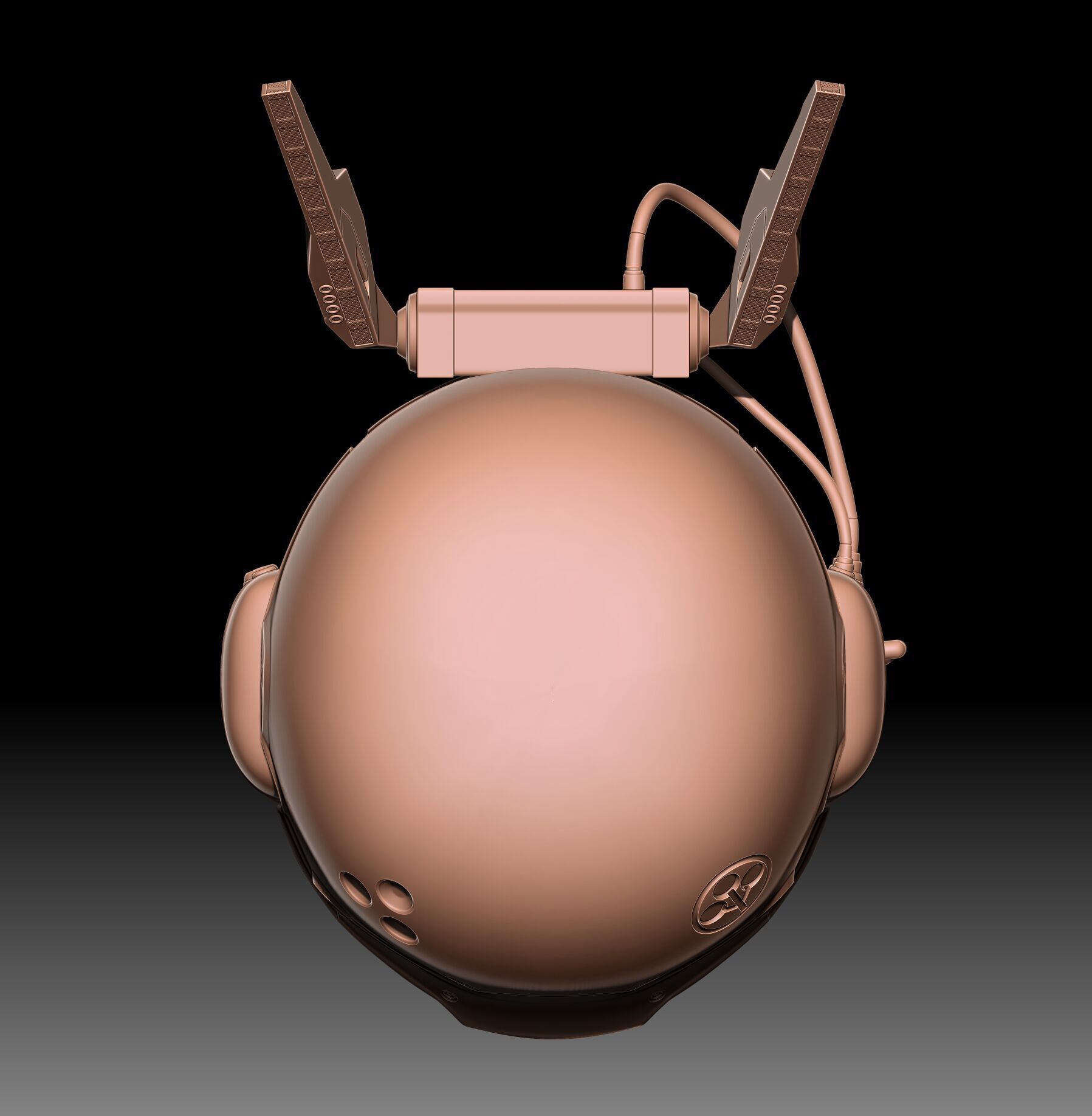 ARASAKA HELMET FROM CYBERPUNK 2077 3D print model_31