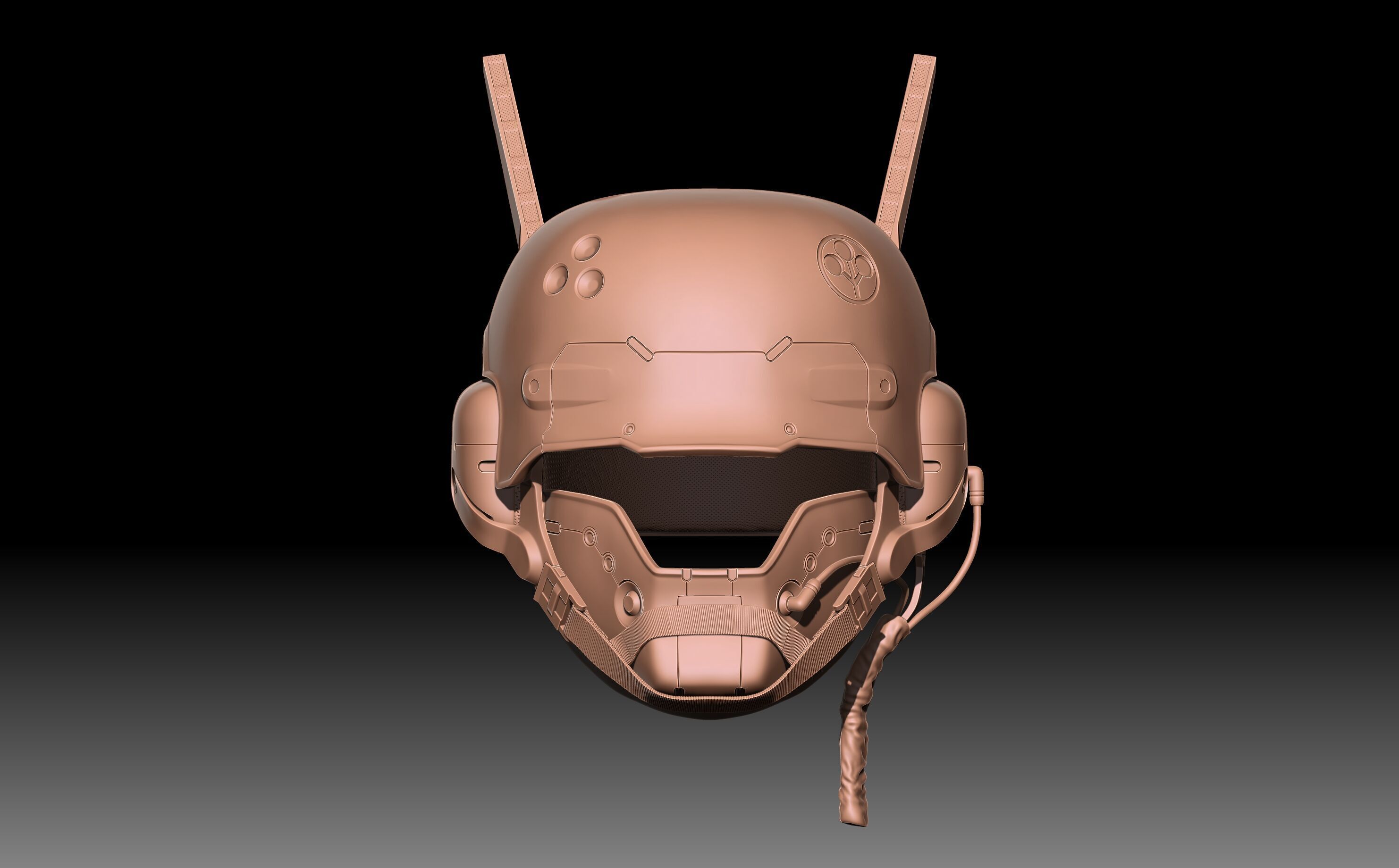 ARASAKA HELMET FROM CYBERPUNK 2077 3D print model_18