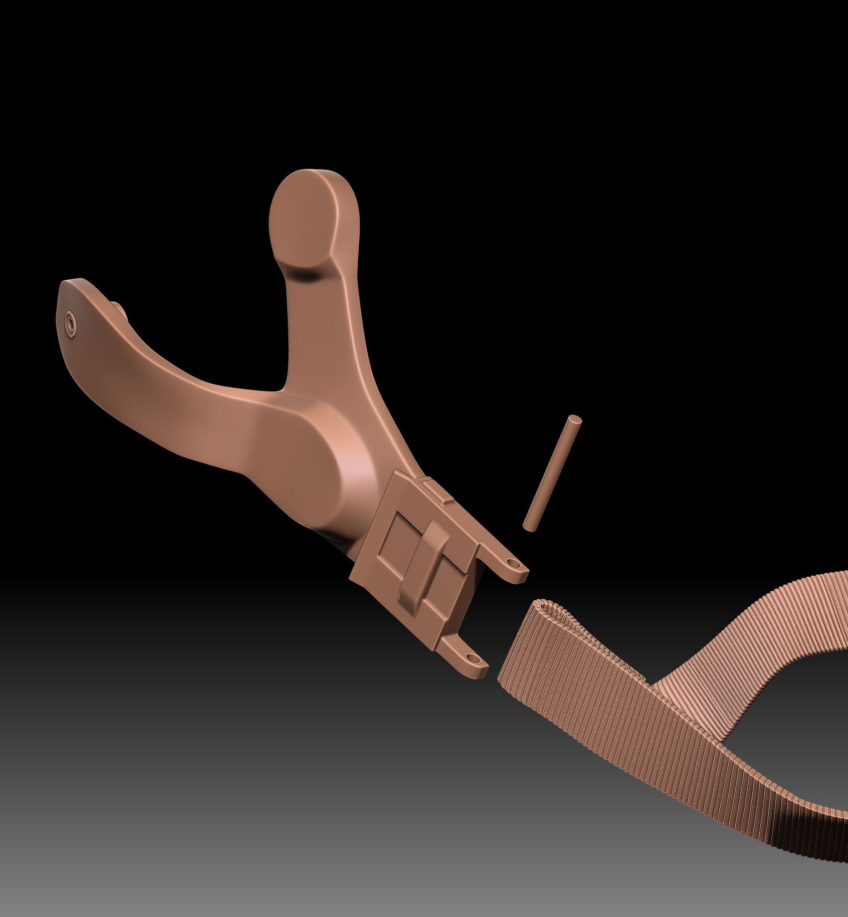 ARASAKA HELMET FROM CYBERPUNK 2077 3D print model_21