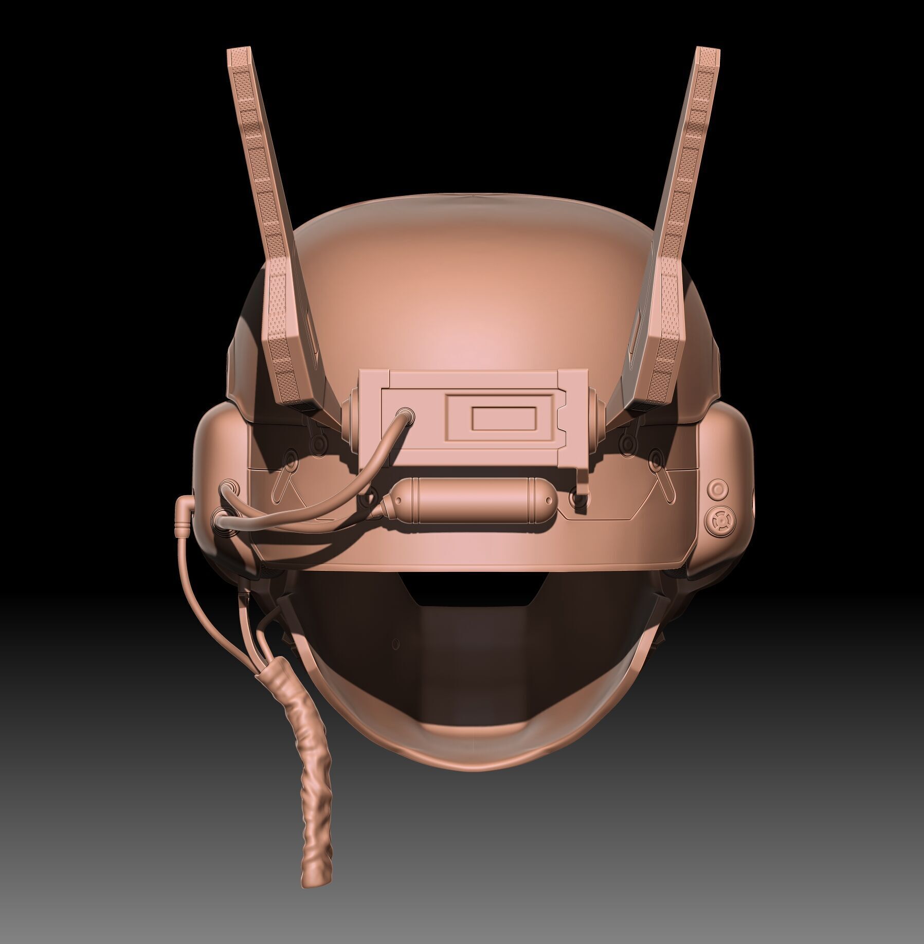 ARASAKA HELMET FROM CYBERPUNK 2077 3D print model_25