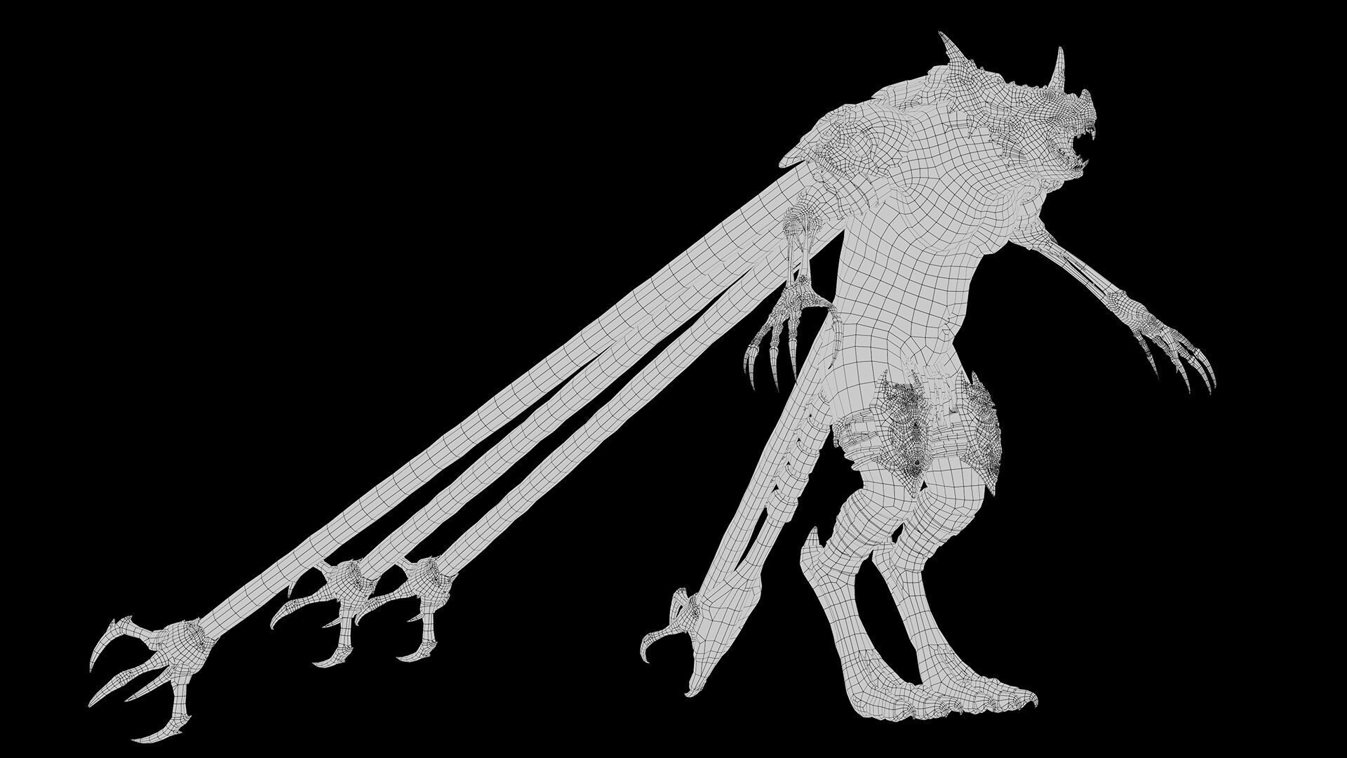 Emberclaw Low-poly 3D model_37