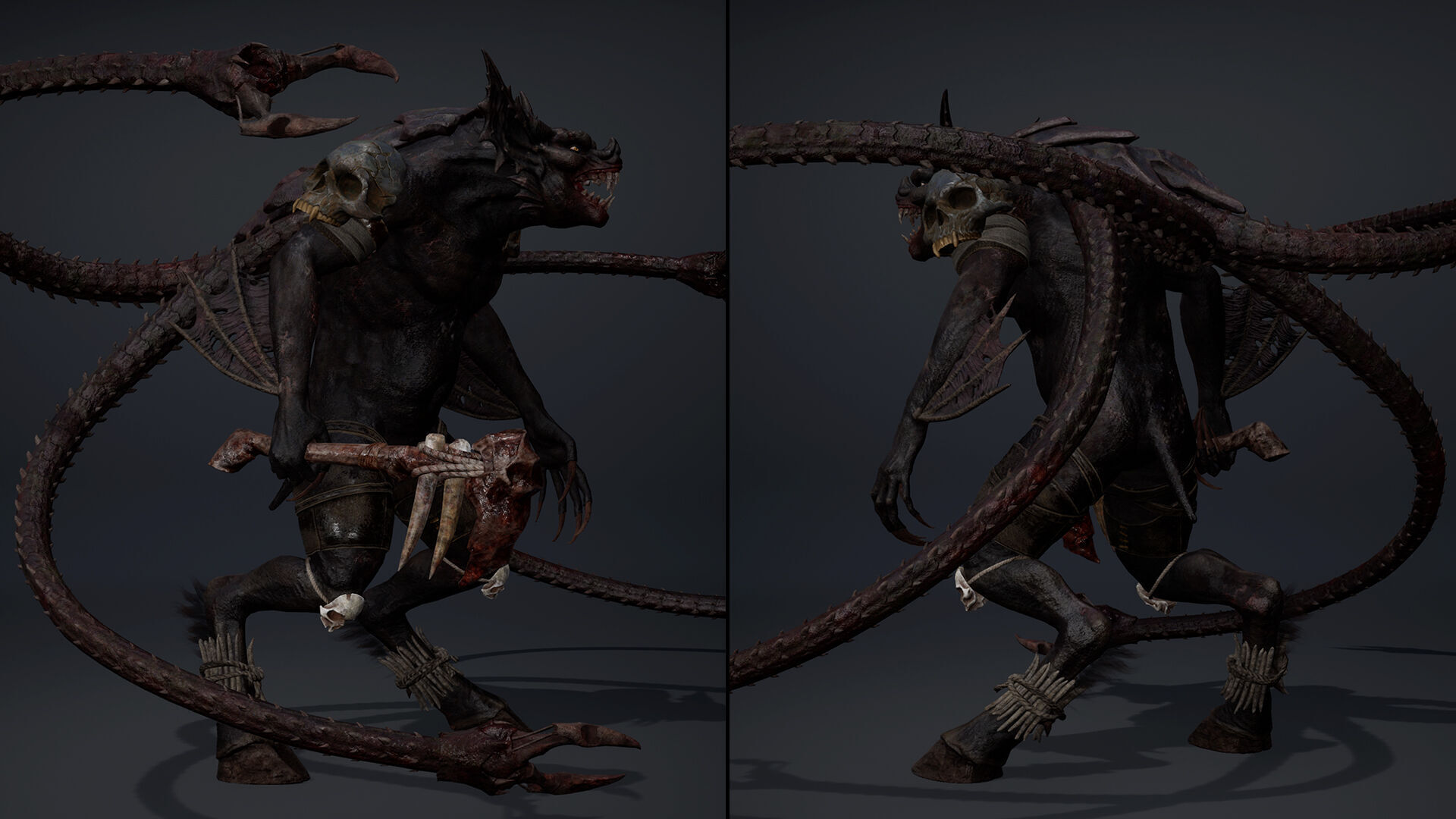 Emberclaw Low-poly 3D model_16