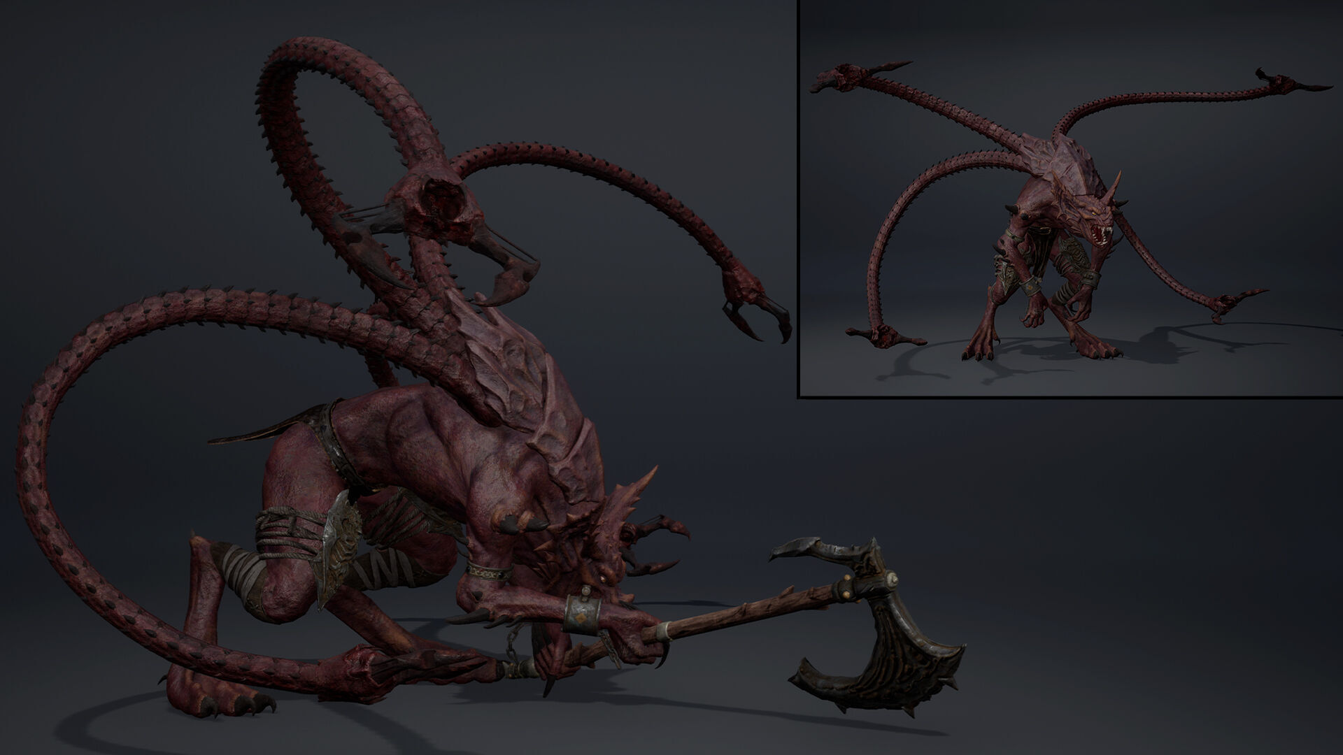 Emberclaw Low-poly 3D model_23