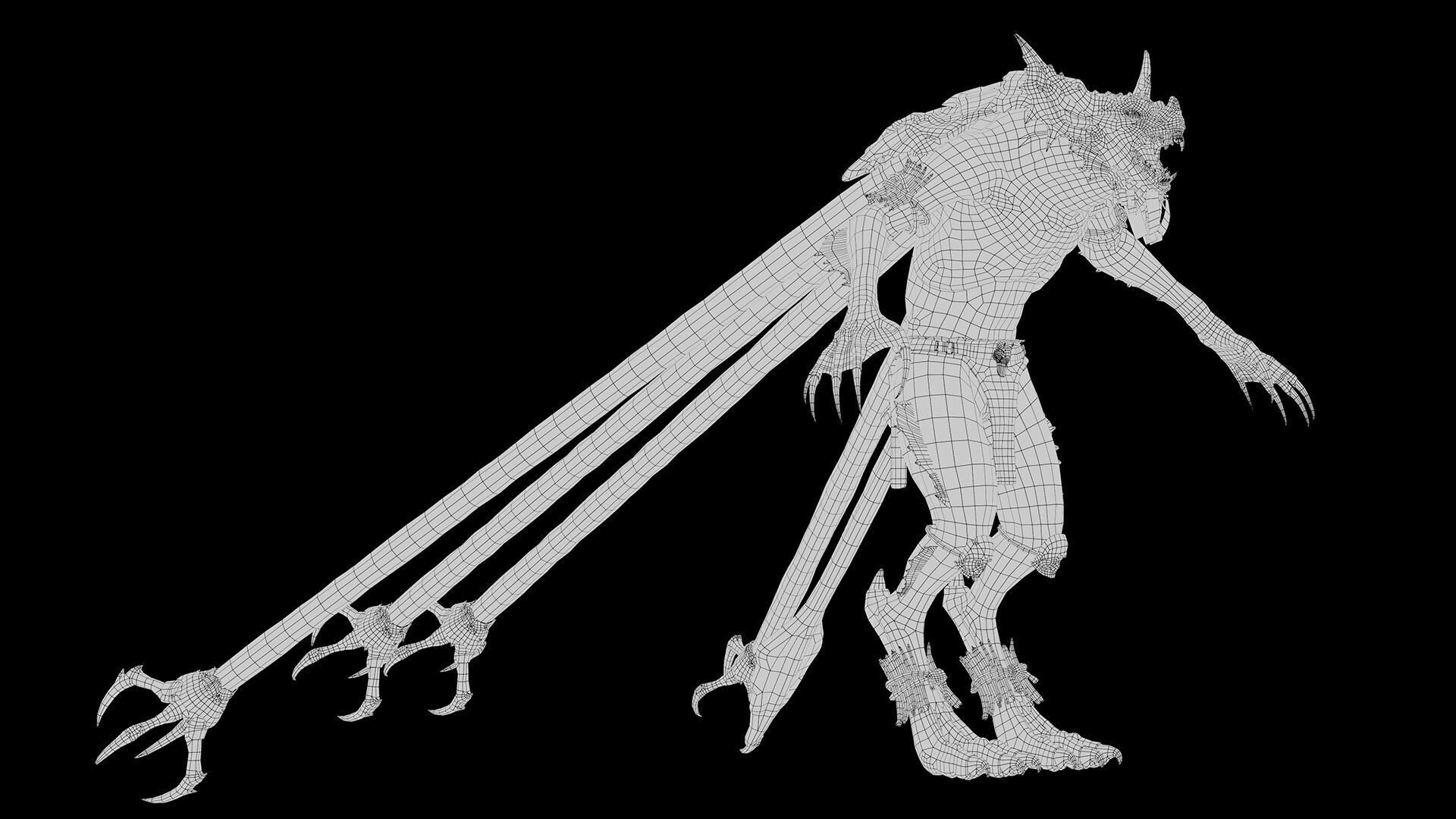 Emberclaw Low-poly 3D model_42