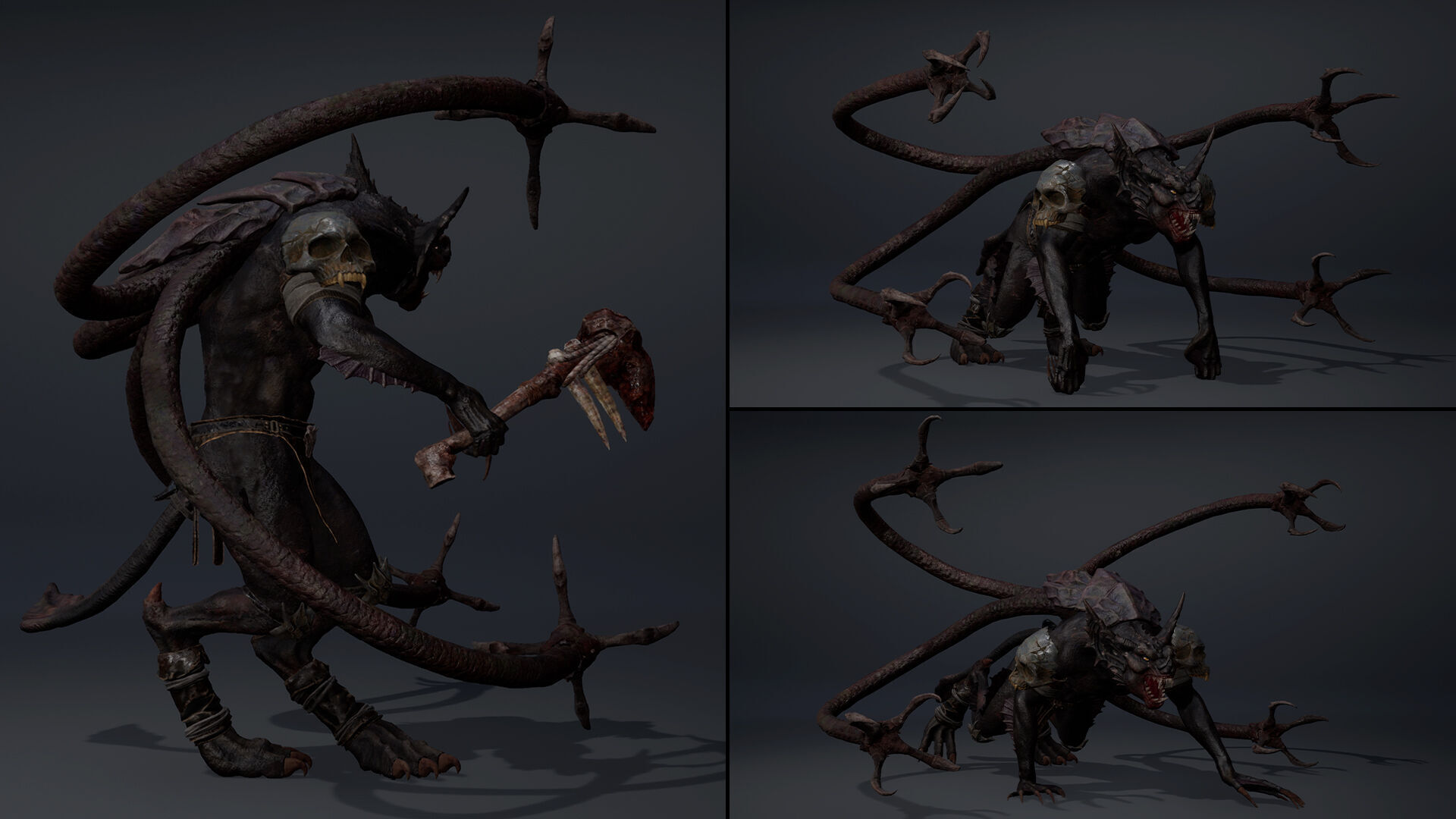 Emberclaw Low-poly 3D model_27