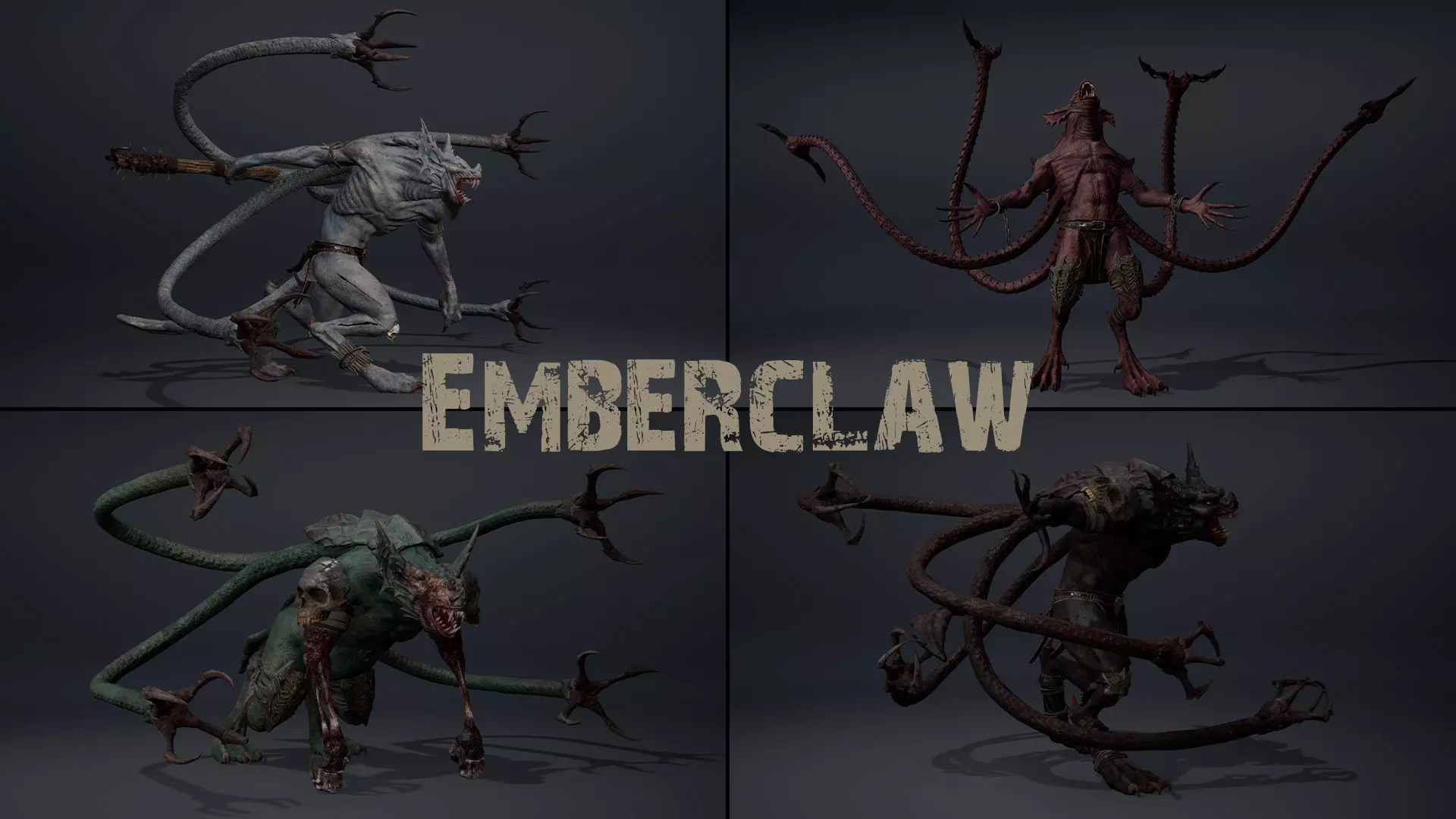 Emberclaw Low-poly 3D model_0