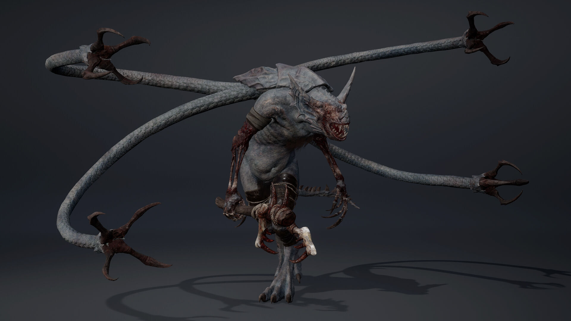 Emberclaw Low-poly 3D model_31