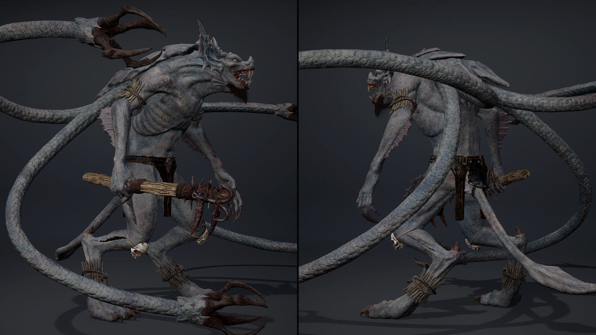 Emberclaw Low-poly 3D model_13