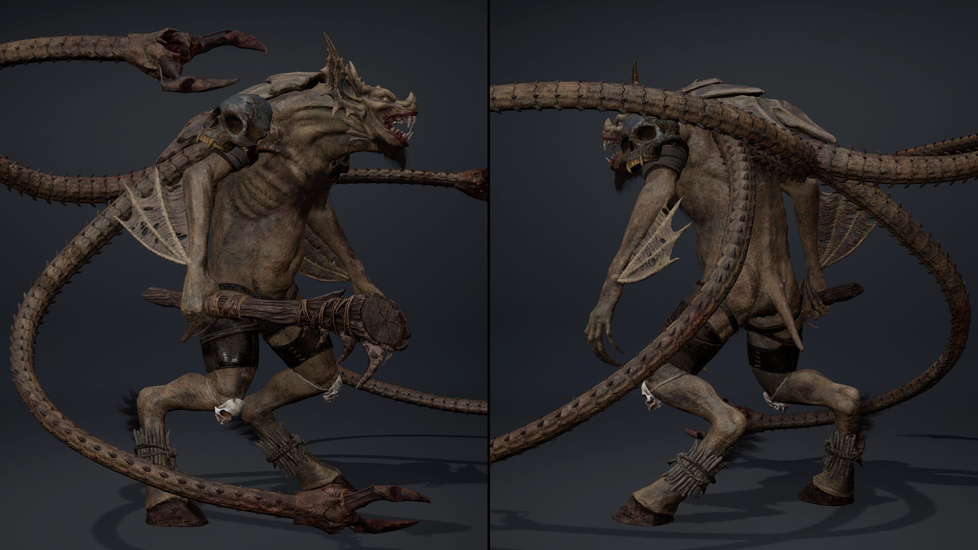 Emberclaw Low-poly 3D model_19