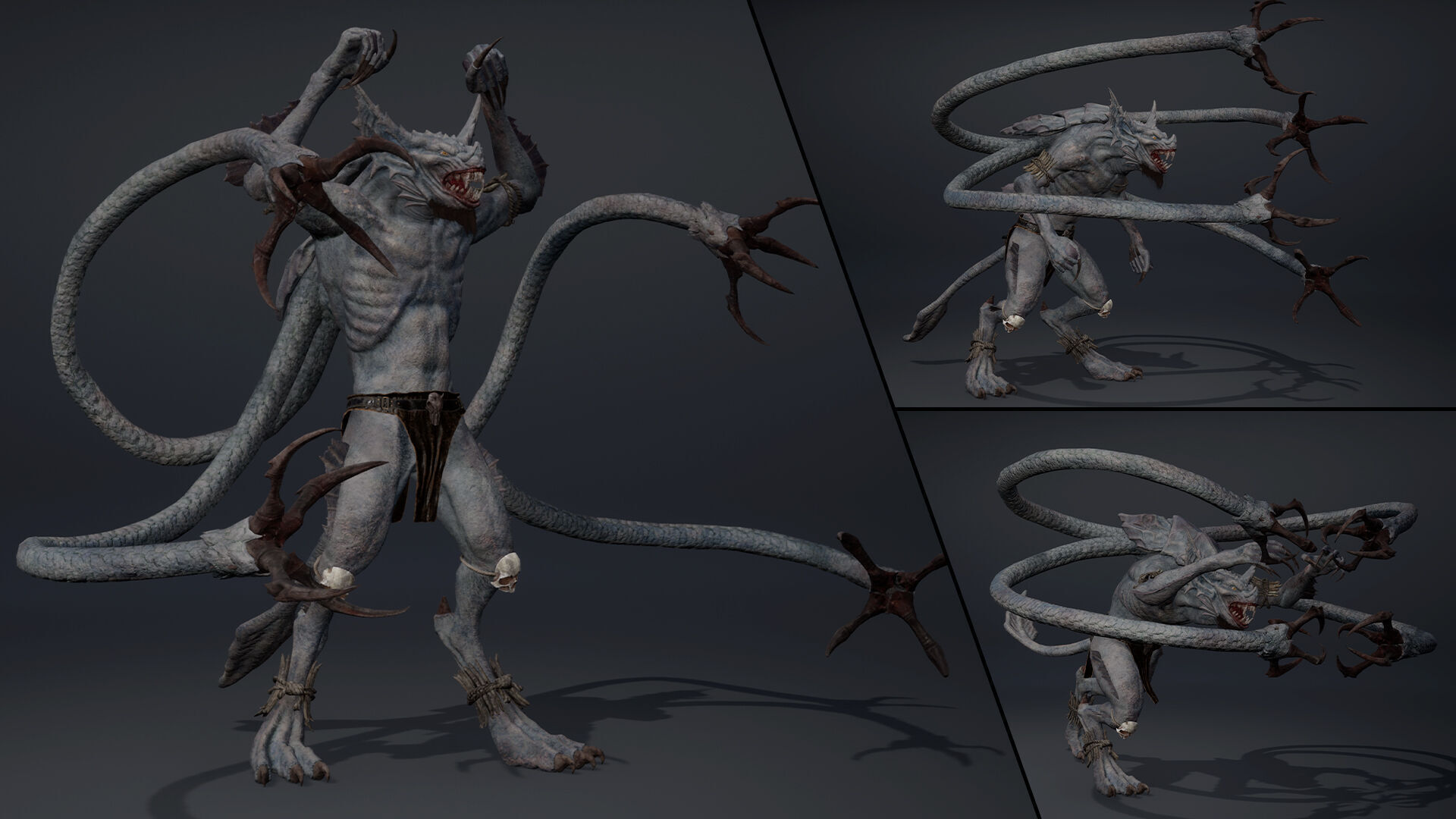 Emberclaw Low-poly 3D model_14