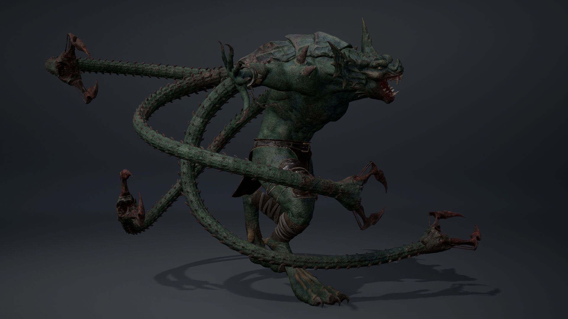 Emberclaw Low-poly 3D model_29