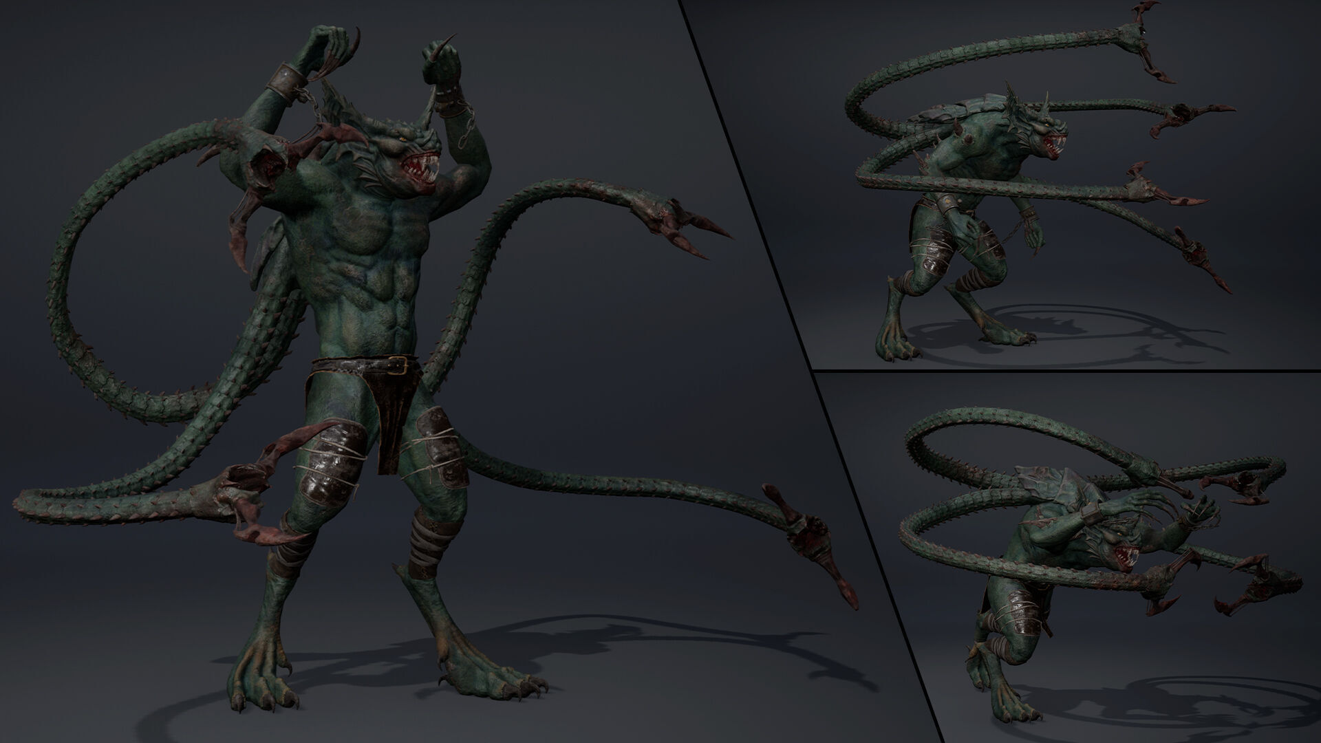 Emberclaw Low-poly 3D model_28