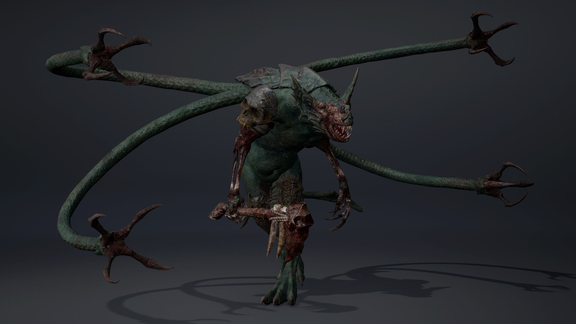 Emberclaw Low-poly 3D model_34