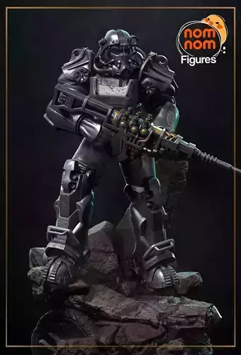T-60 Power Armor - Fallout 3D print model
