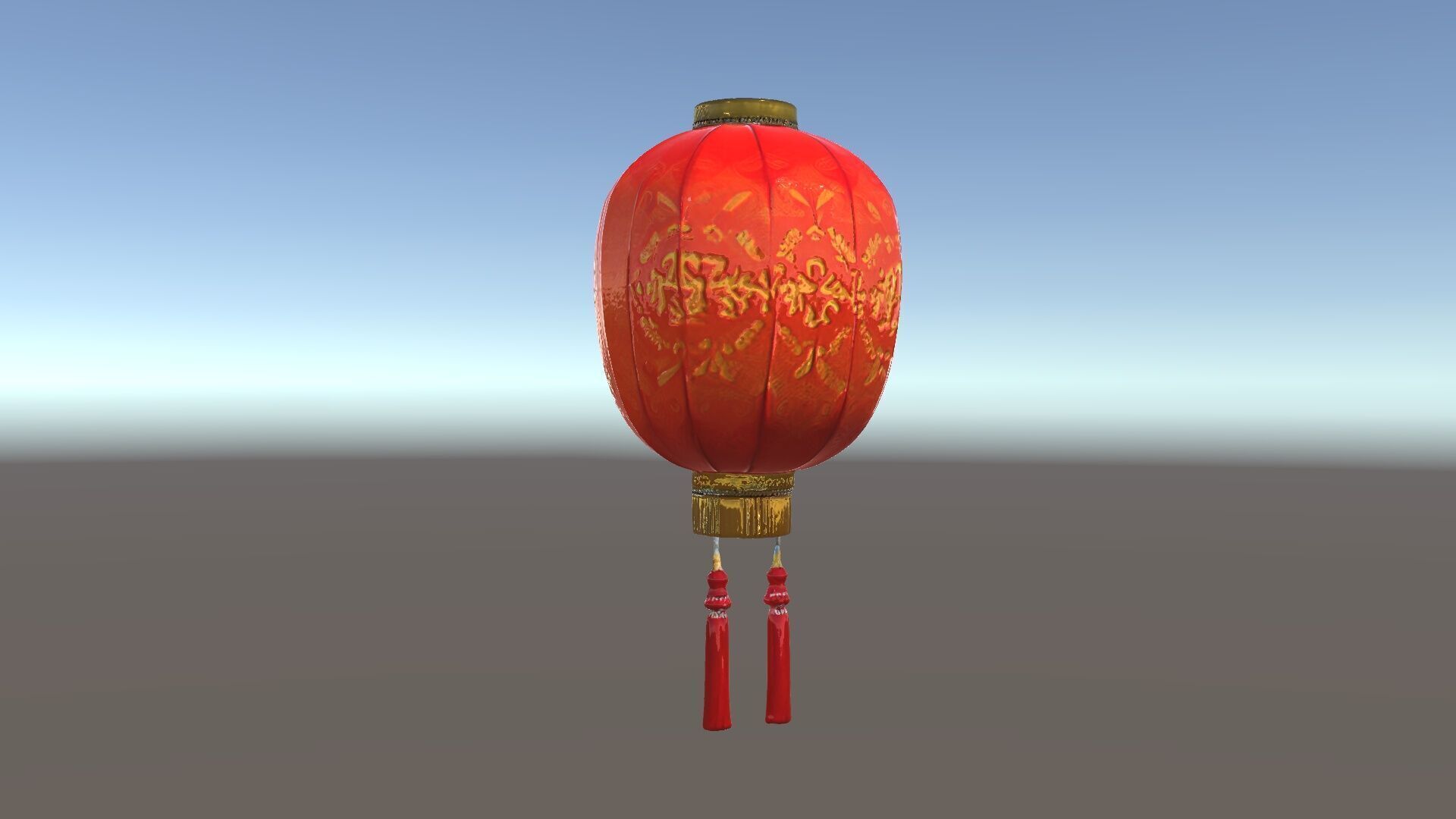 Traditional Chinese Lantern D Model Pack Low-poly 3D model_34