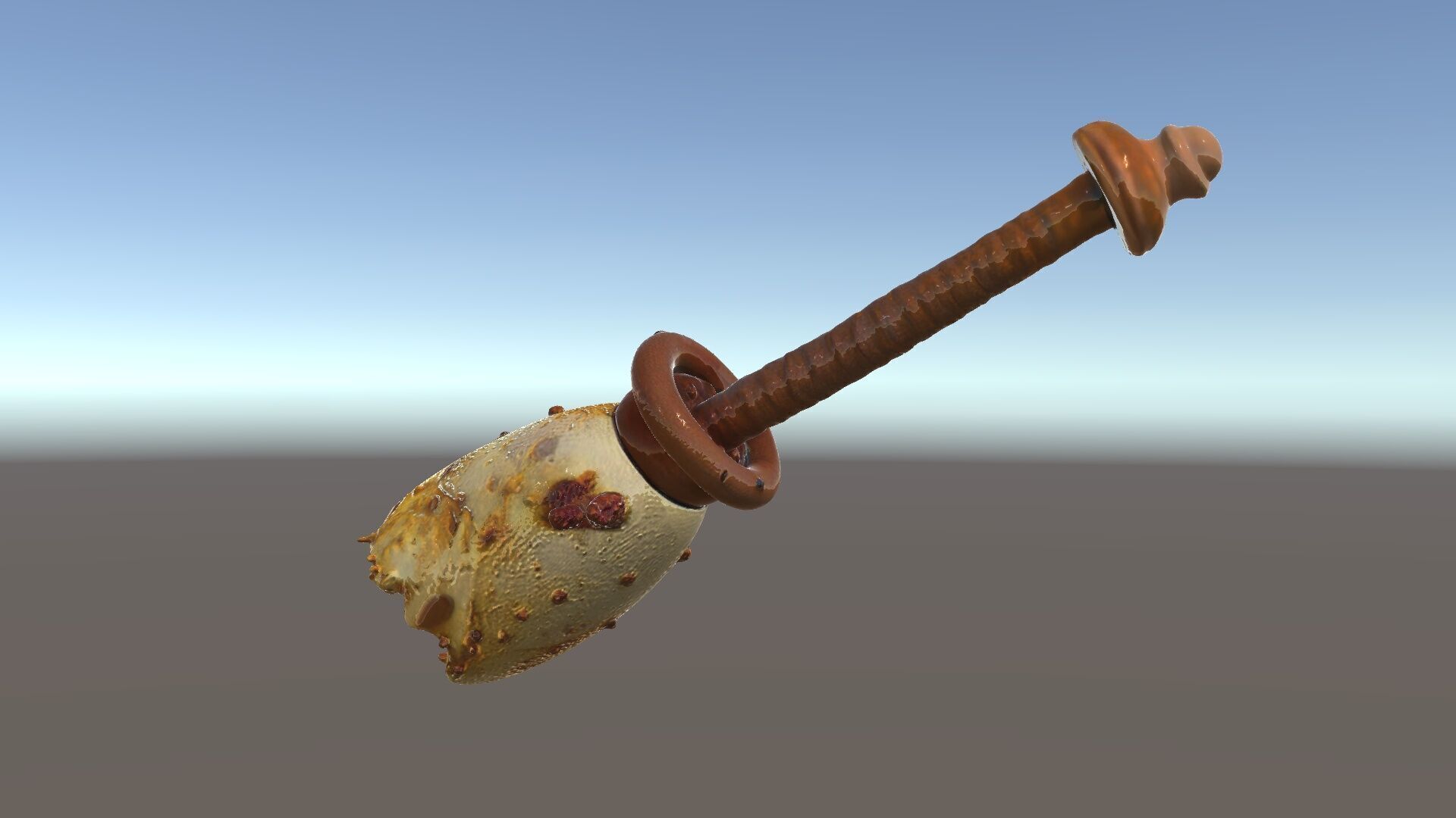 Rustic Chisel Model Pack for D Rendering and Game Design Low-poly 3D model_36