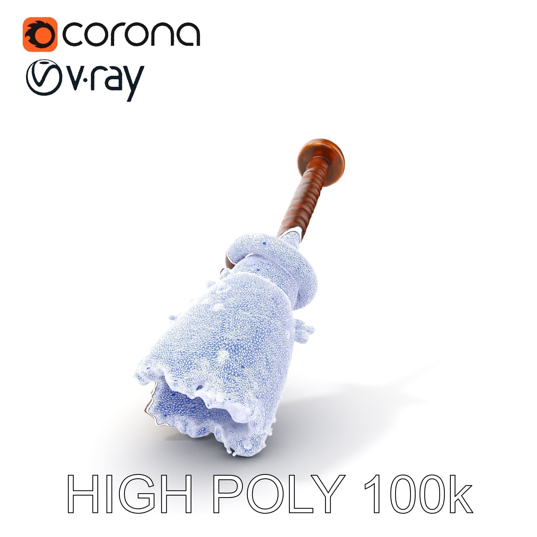 Rustic Chisel Model Pack for D Rendering and Game Design Low-poly 3D model_21