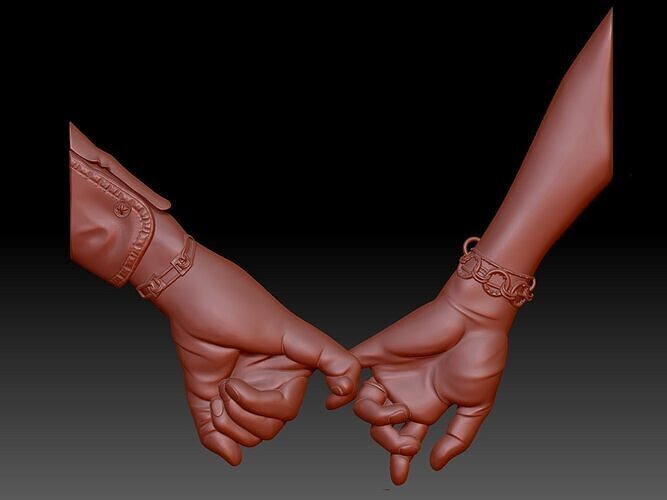 Hands 3D print model
