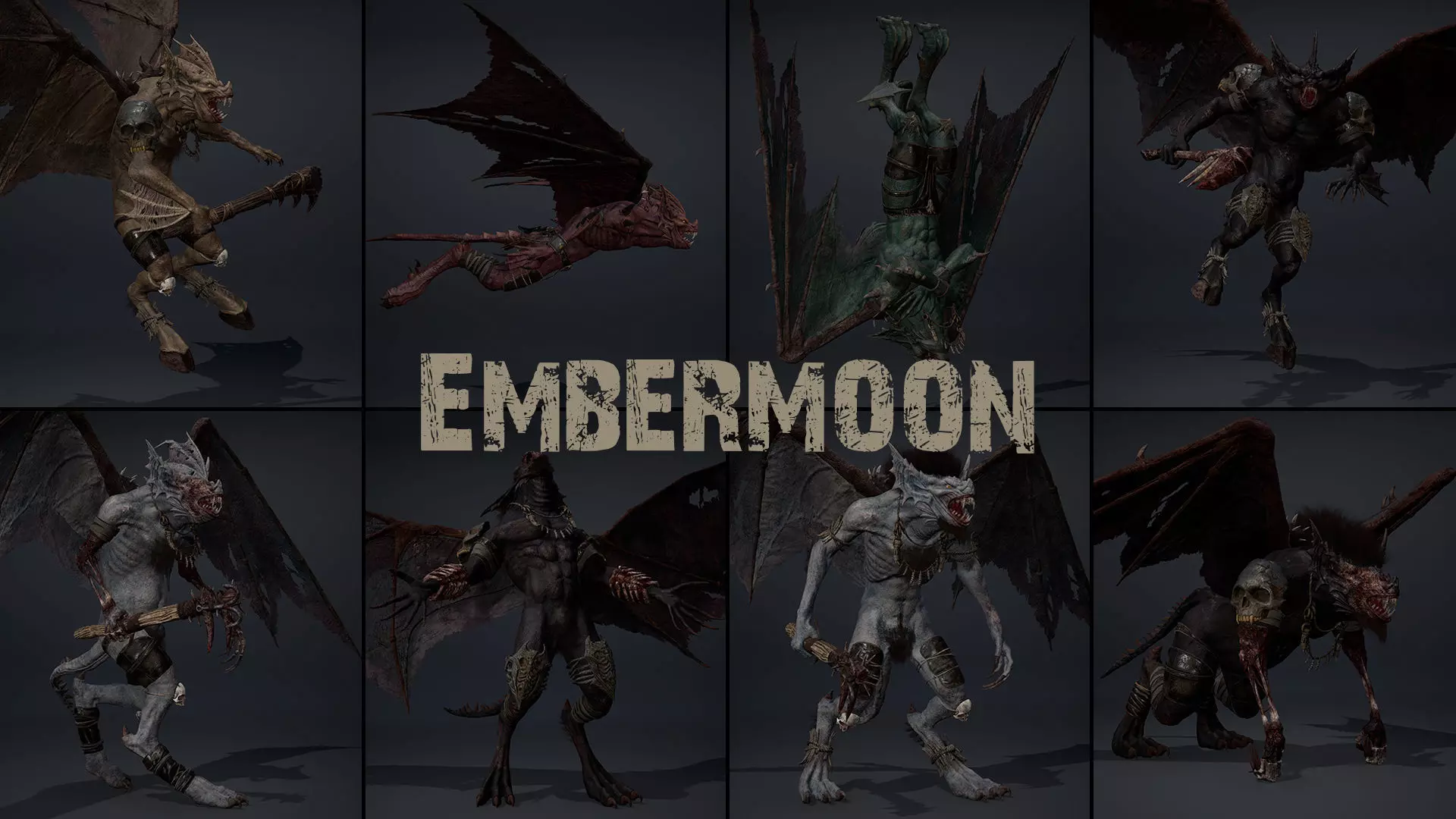 Embermoon Low-poly 3D model_0