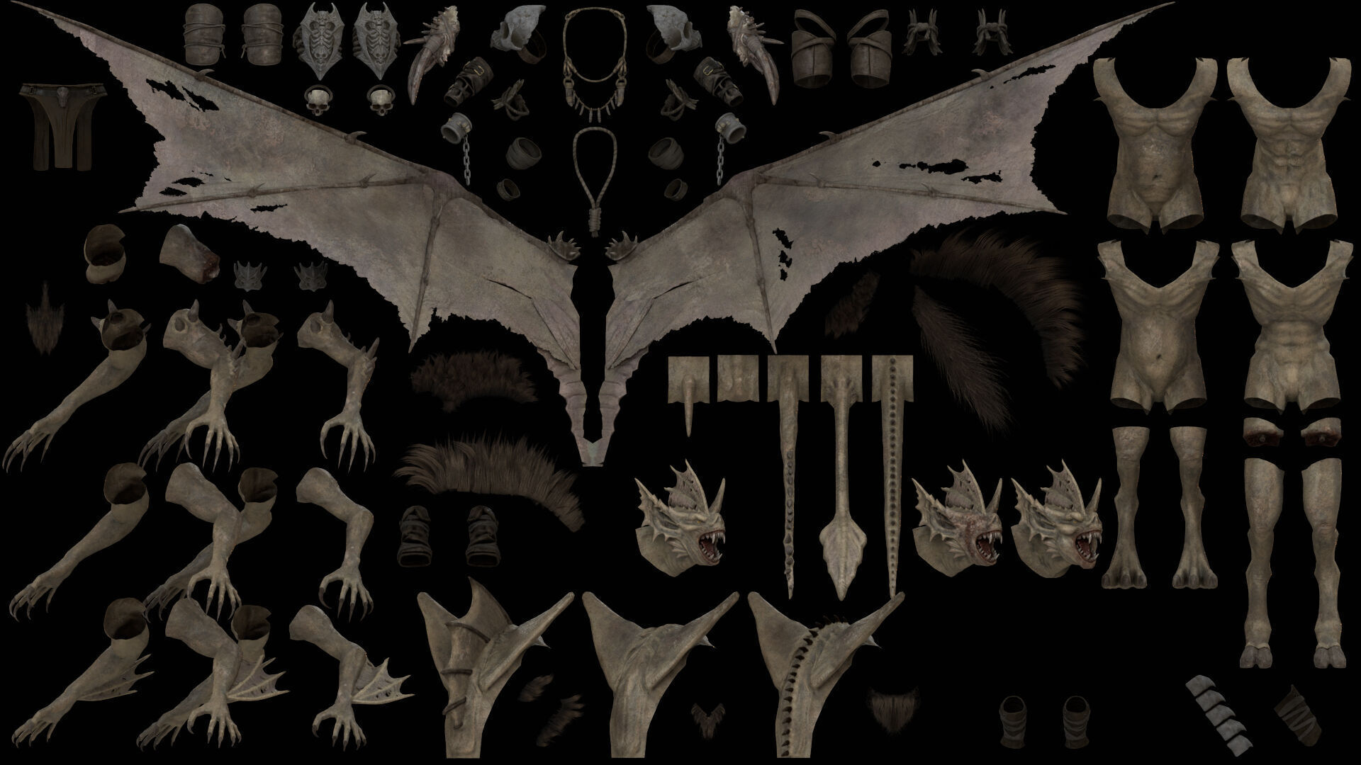 Embermoon Low-poly 3D model_49