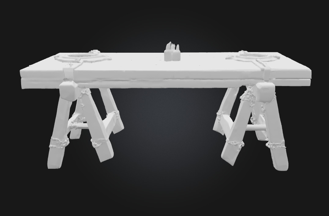 Enchanted Ritual Table Where Magic Meets Mystery 3D model_5