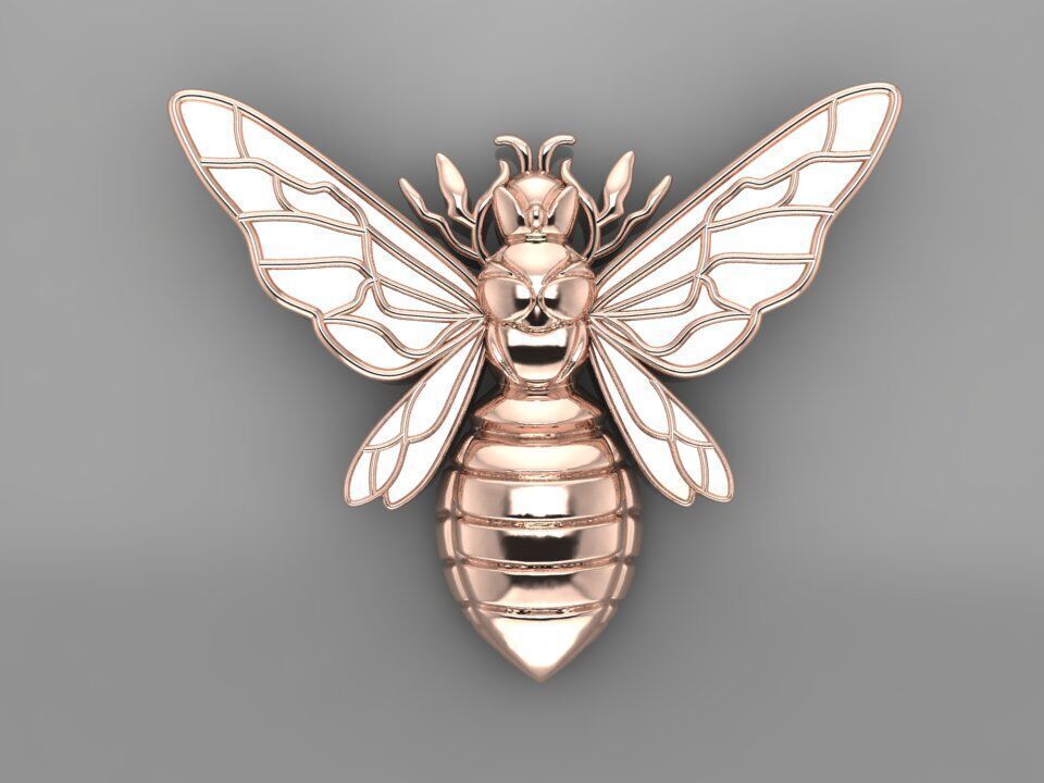 queen bee 3D print model_1